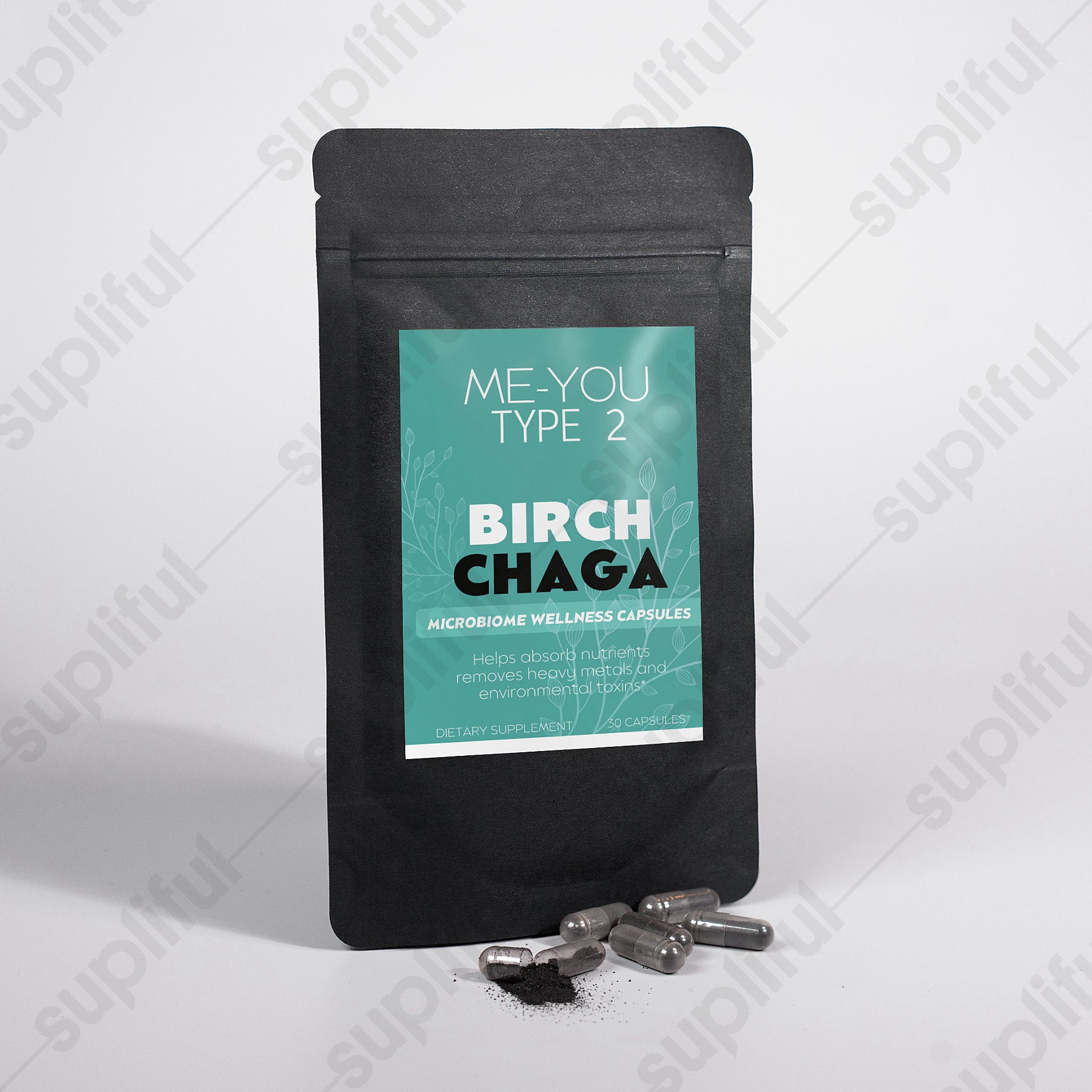 Birch Chaga Microbiome Wellness Capsules