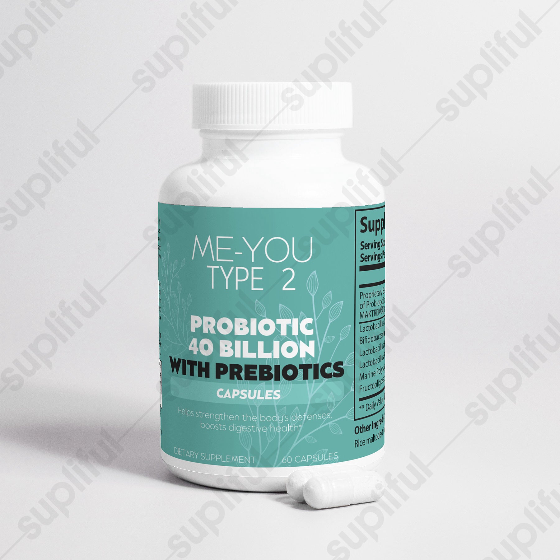 Probiotic 40 Billion with Prebiotics